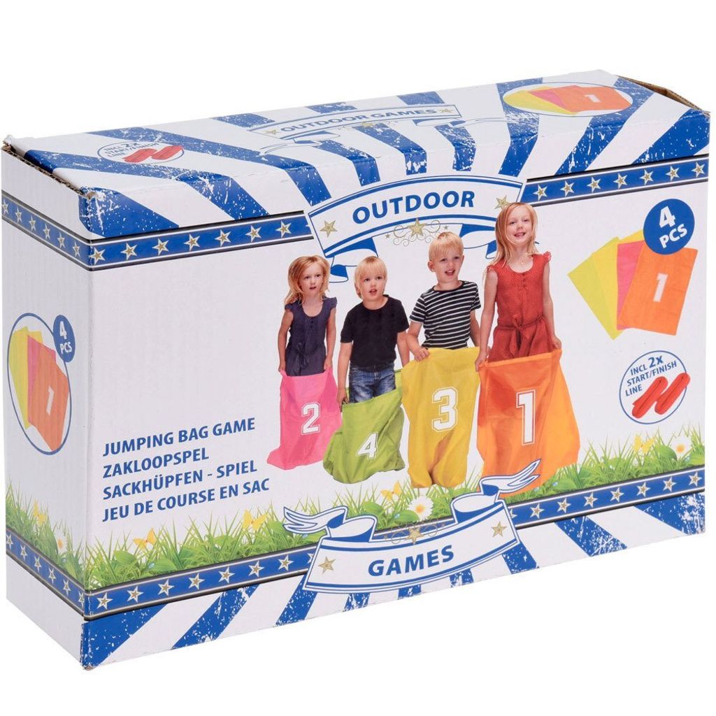 Springzakken-spel, set van 4 stuks, afmetingen 71x50 cm Productafbeelding 