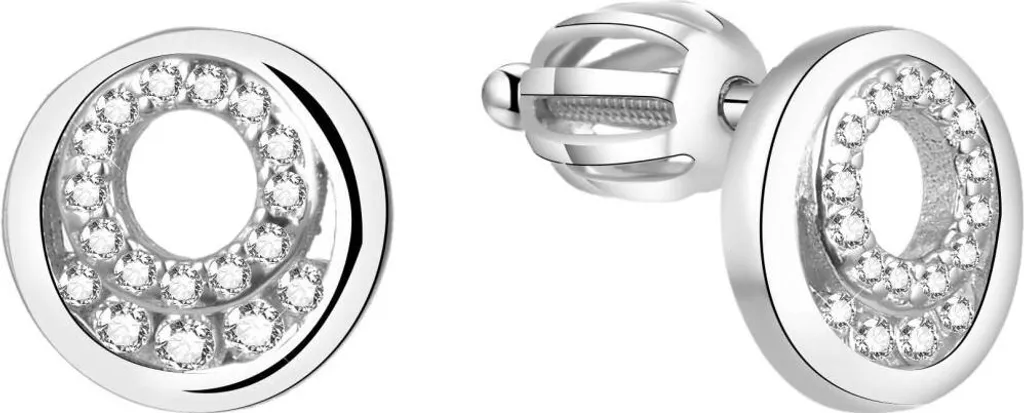 Boucles d'oreilles pendantes argentées AGUP1426S bijoux fantaisie chic