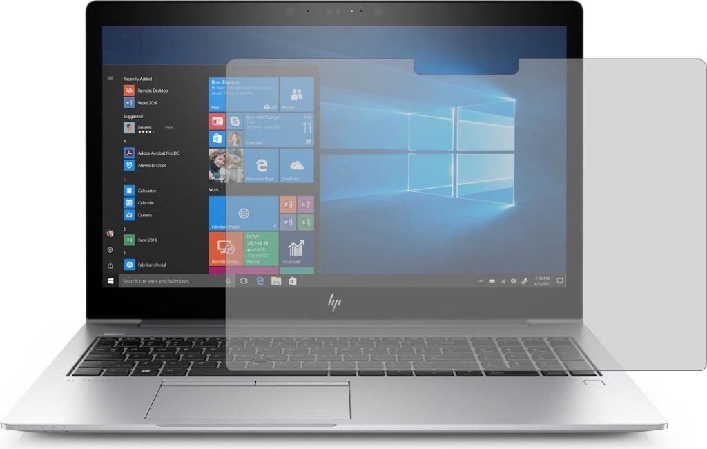 2x Schutzfolie HP EliteBook 745 G6 Antireflex Displayschutzfolie Antibakteriell