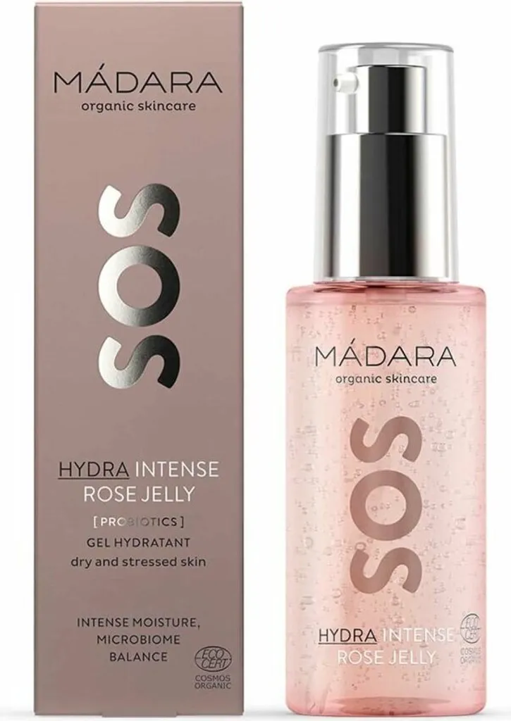 SOS Hydra Gel alla Rosa Intenso 75ml Mádara - Trattamento Dissetante