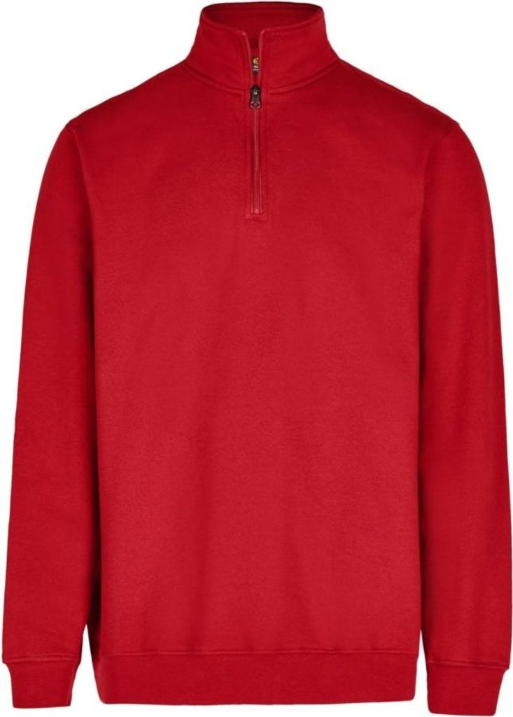 Hans Schäfer BASIC Zip-Sweatshirt - Weinrot, Gr. XXL, 80503-9098-XXL