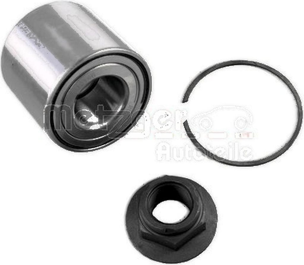 Radlagersatz Ø 55 mm 48 mm METZGER IAM-Expertise passend für u.a. NISSAN NOTE