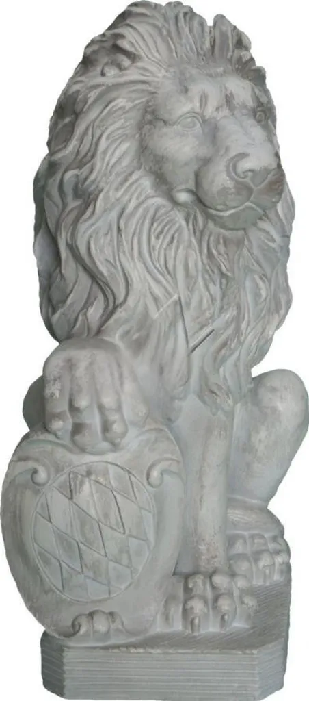 Statue de Lion pour Décorer une Entrée de Maison ou Terrasse de Jardin