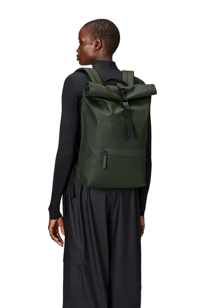 Sac à dos Rains Roltop 1332GRE avec Fermeture à Enroulement Sécurisée - 10