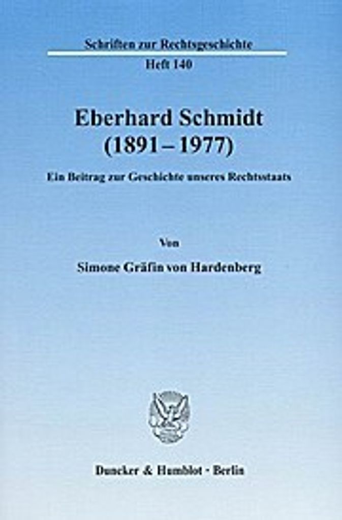 Eberhard Schmidt (1891 - 1977)
