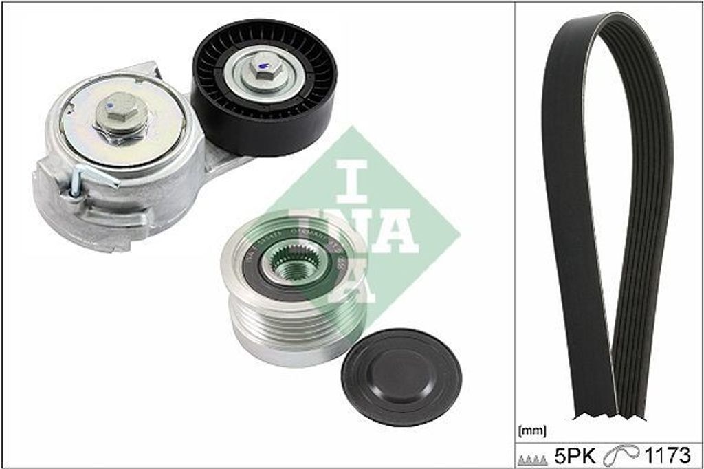INA 529 0288 10 Keilrippenriemensatz für Fiat 500/595/695 500C/595C/695C 1.4