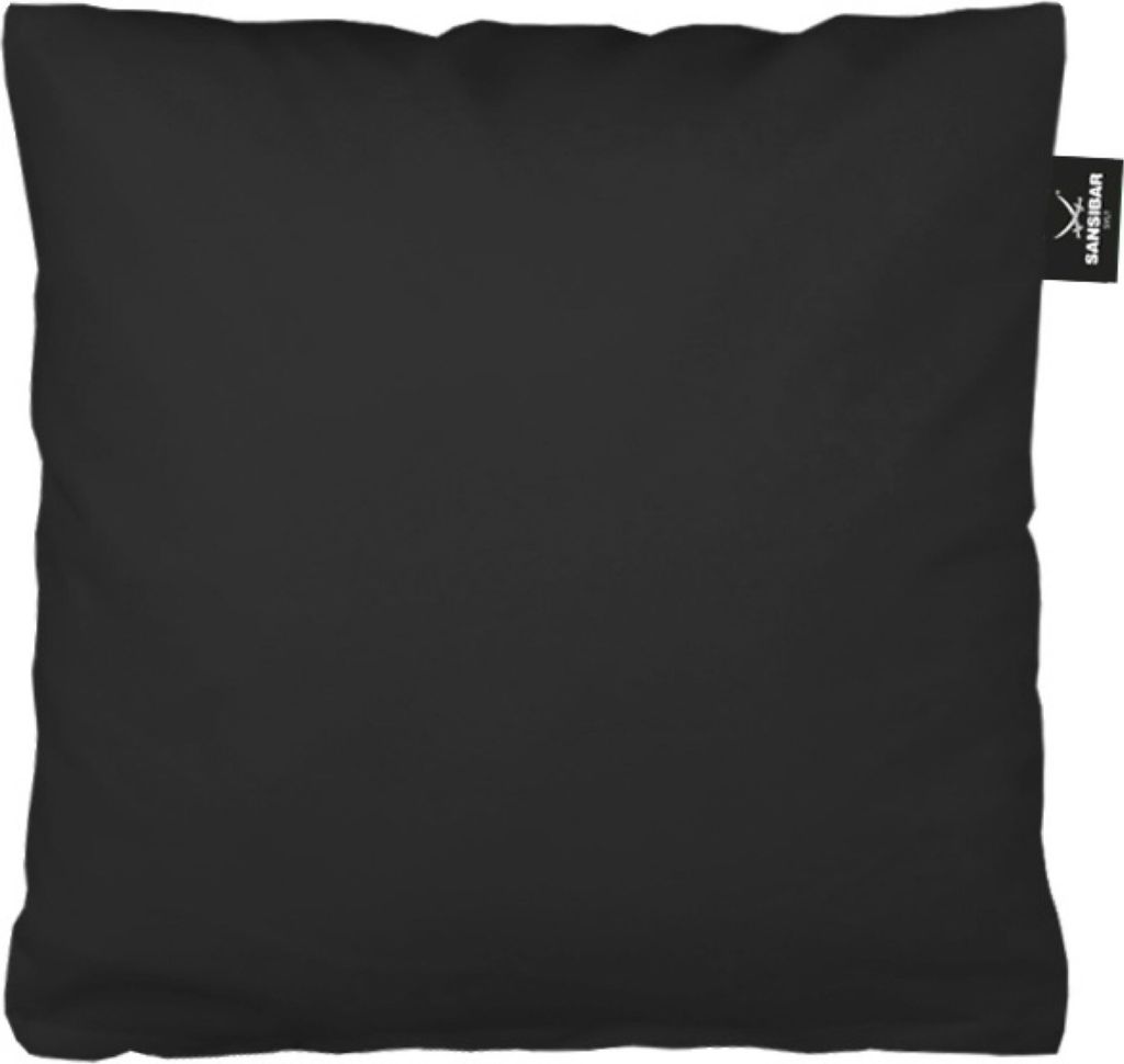 Kissenbezug SANSIBAR Jersey BL 40x40 cm schwarz