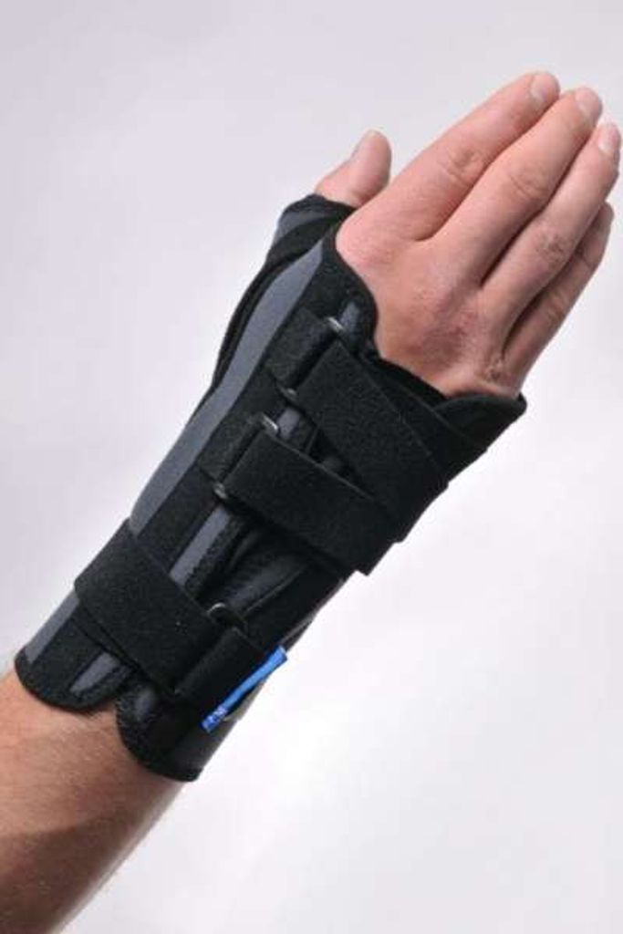 Thuasne Ligaflex Manu Handgelenkbandage mit Daumenstütze - 3 - Links - Schwarz