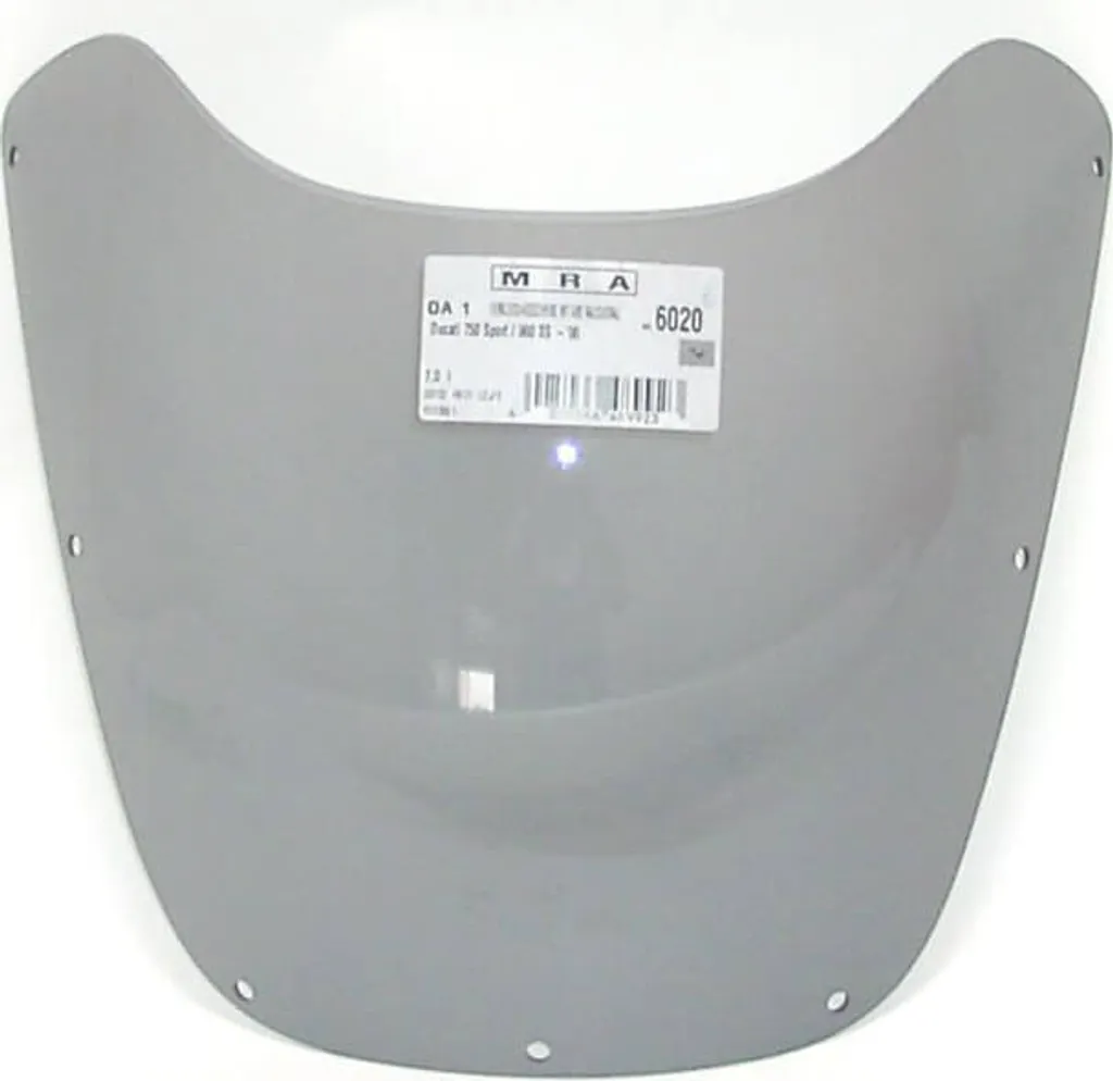 Bulle de protection MRA pour Ducati gris fumé de forme classique OEM