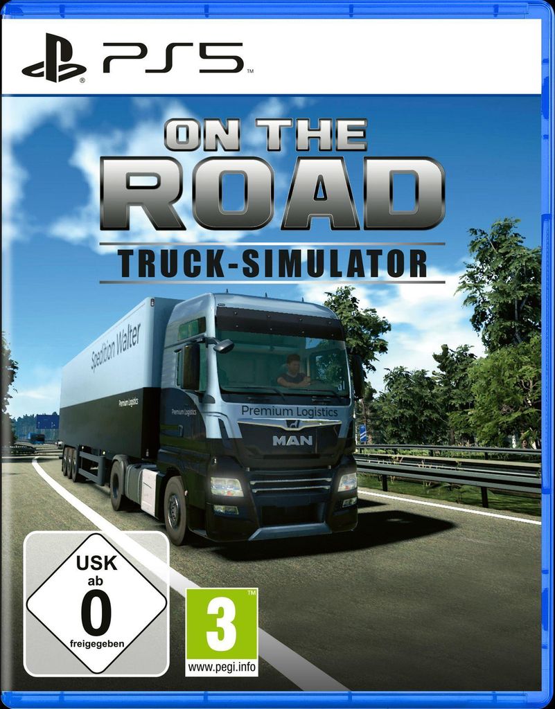 Truck Simulator - On the Road (PlayStation PS5) Produktbild