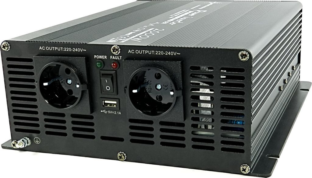 Spannungswandler NM 12V auf 230V 2000 / 4000 Watt Produktbild 