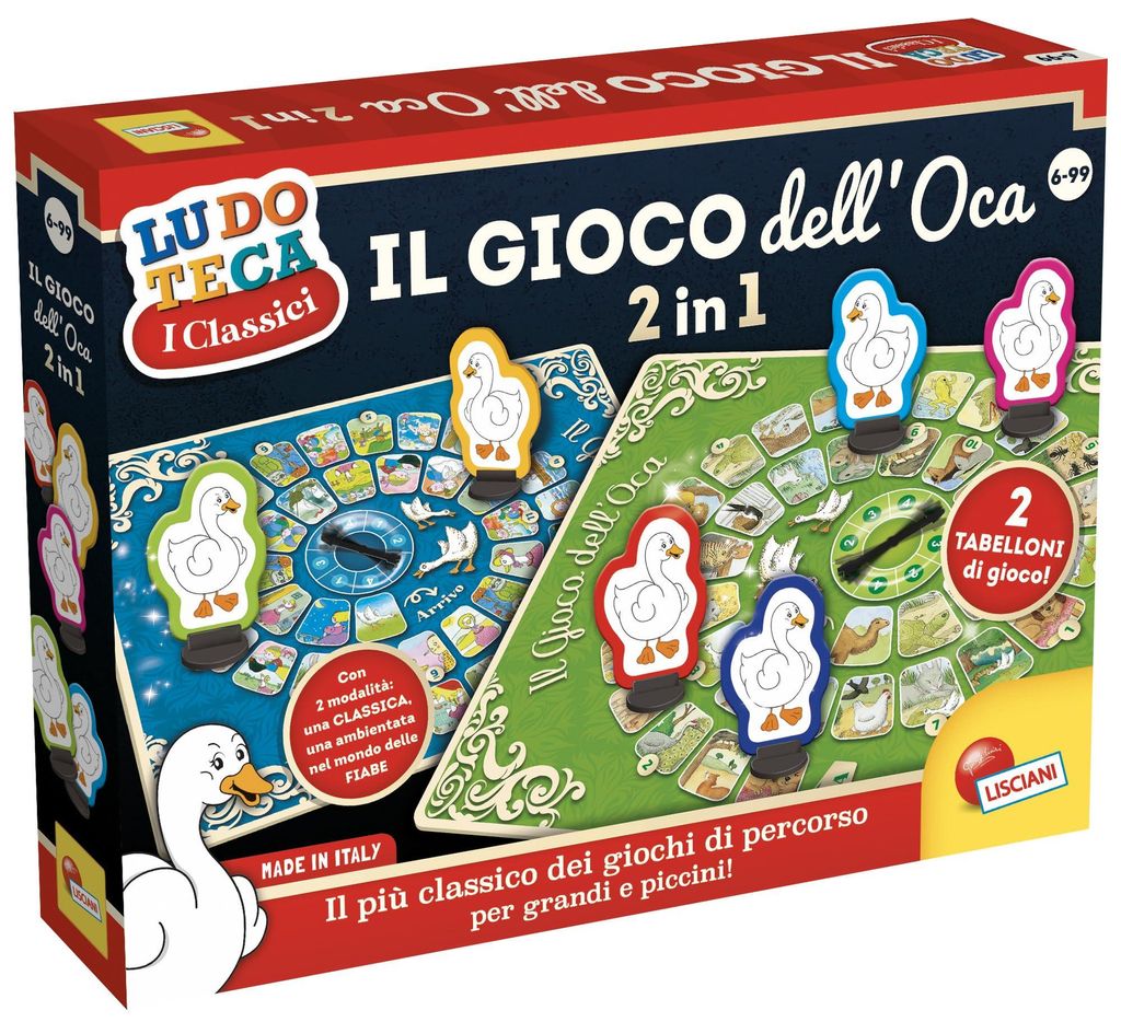 Ludoteca Il Gioco Dell’oca 2 In 1 (Wydanie włoskie) – Gra Zdjęcie produktu 