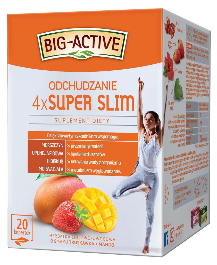 Suplement diety B A Superslim Odchudzanie 20 tabletek Zdjęcie produktu 