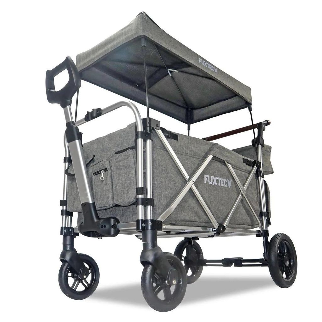 Wózek skladany PREMIUM FUXTEC FX-CTL950, szary, dach, Zdjęcie produktu 