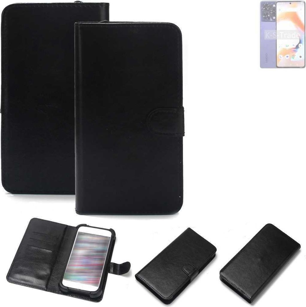 K-S-Trade Handyhülle Schutzhülle kompatibel mit UMIDIGI A15 Pro 5G Handy Schutz Hülle Handyhülle Bumper schwarz 1x
