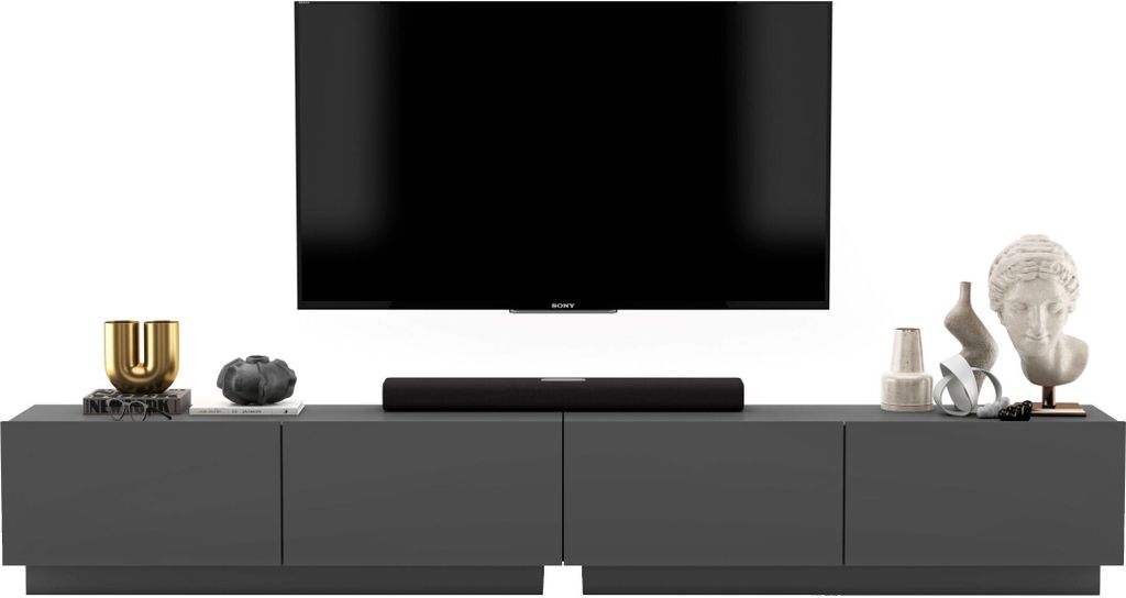 2 Stk TV-Schrank 2 x Enjoy Loft Style TV Modern Lindner Produktbild 