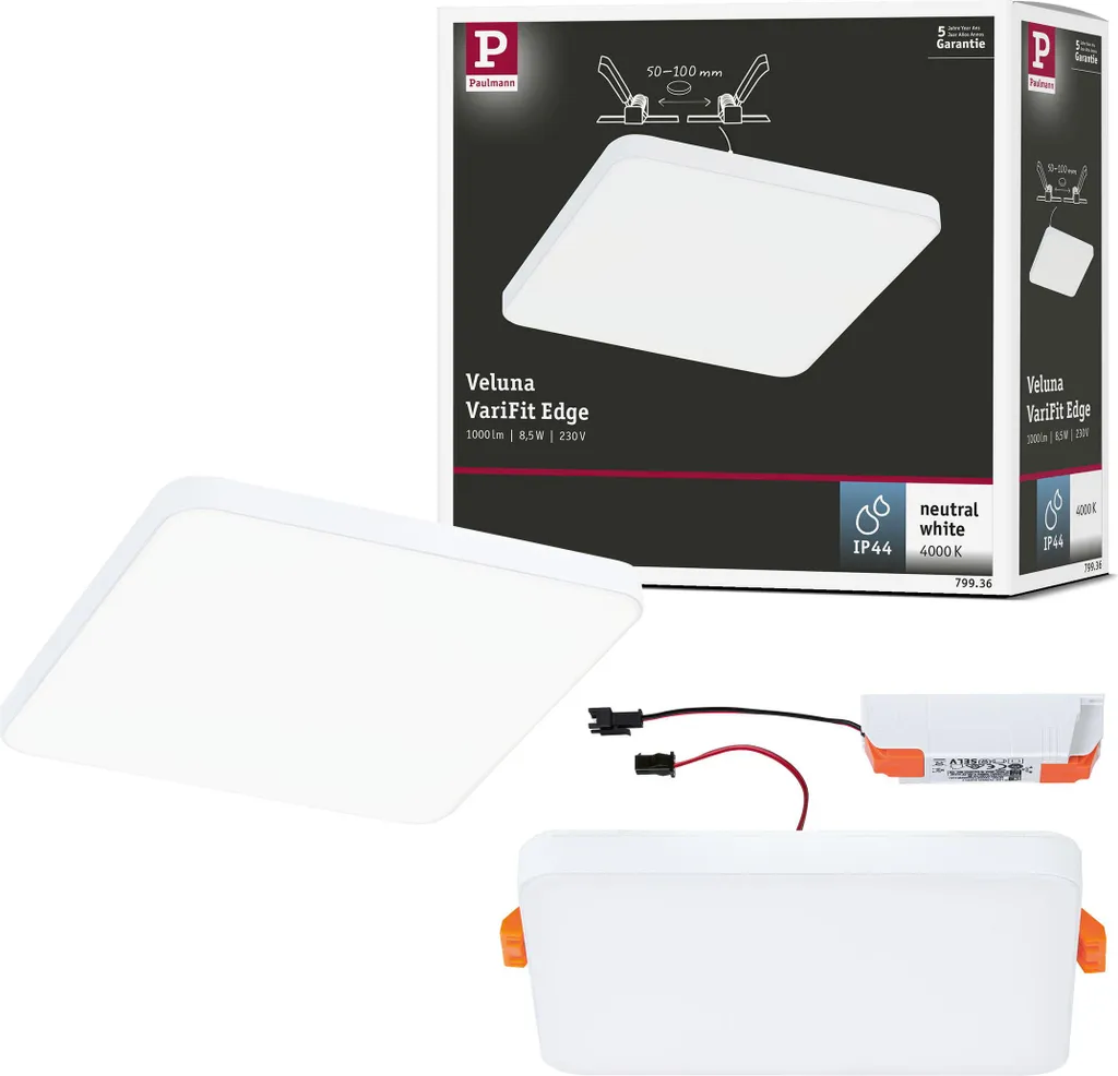 Paulmann Veluna Edge: Luce LED Minimalista per una Casa da Sogno