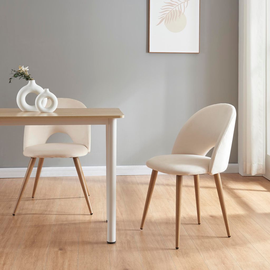 Lot de 2 chaises de salle à manger « Karijoki » : chaises Image du produit 