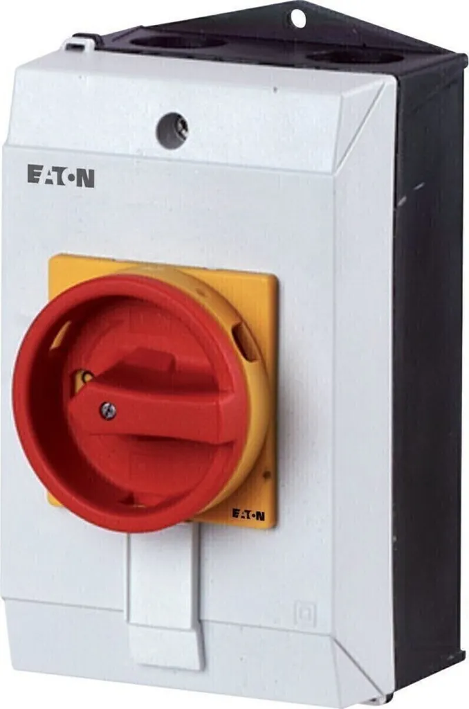 Interrupteur Sectionneur Tripolaire Eaton P1-25/I2H IP65 25A Blanc