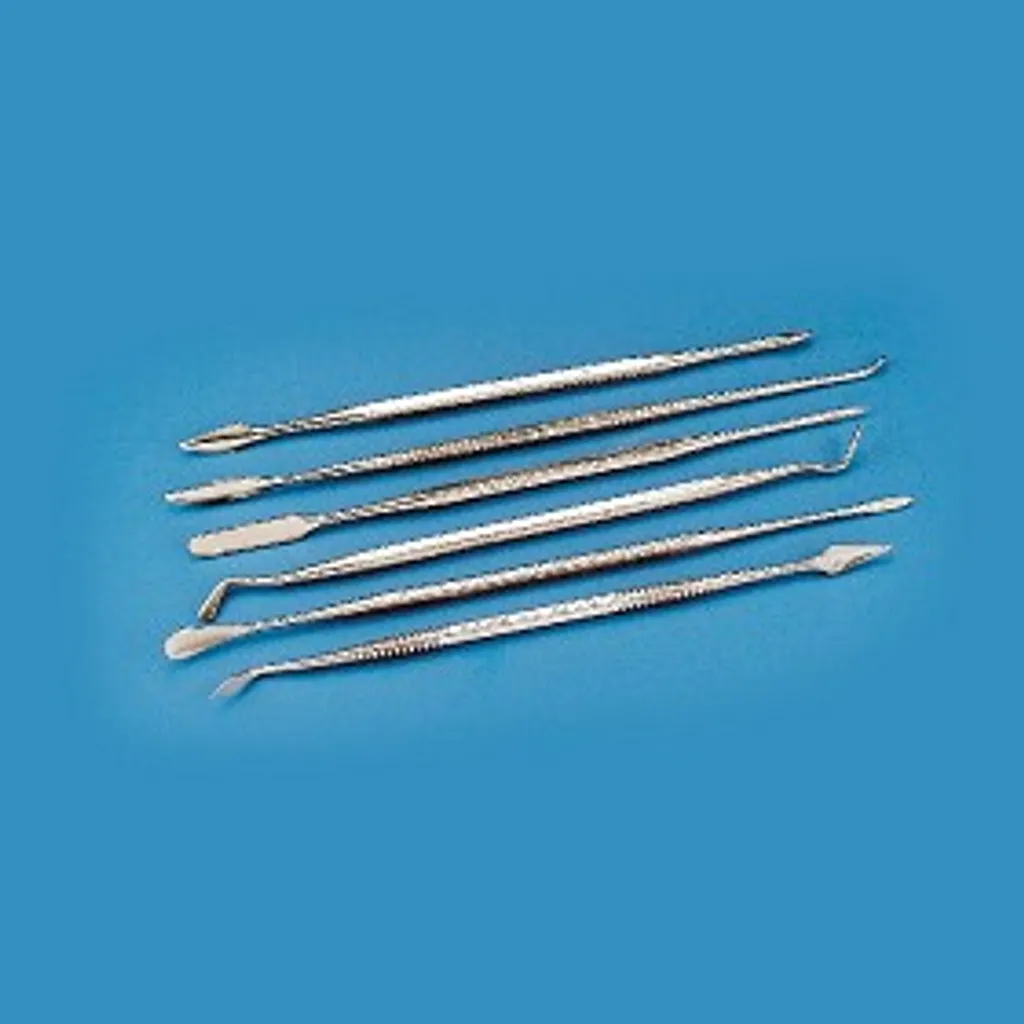 Spatules Krick 6 formes différentes : kit de finition haute précision