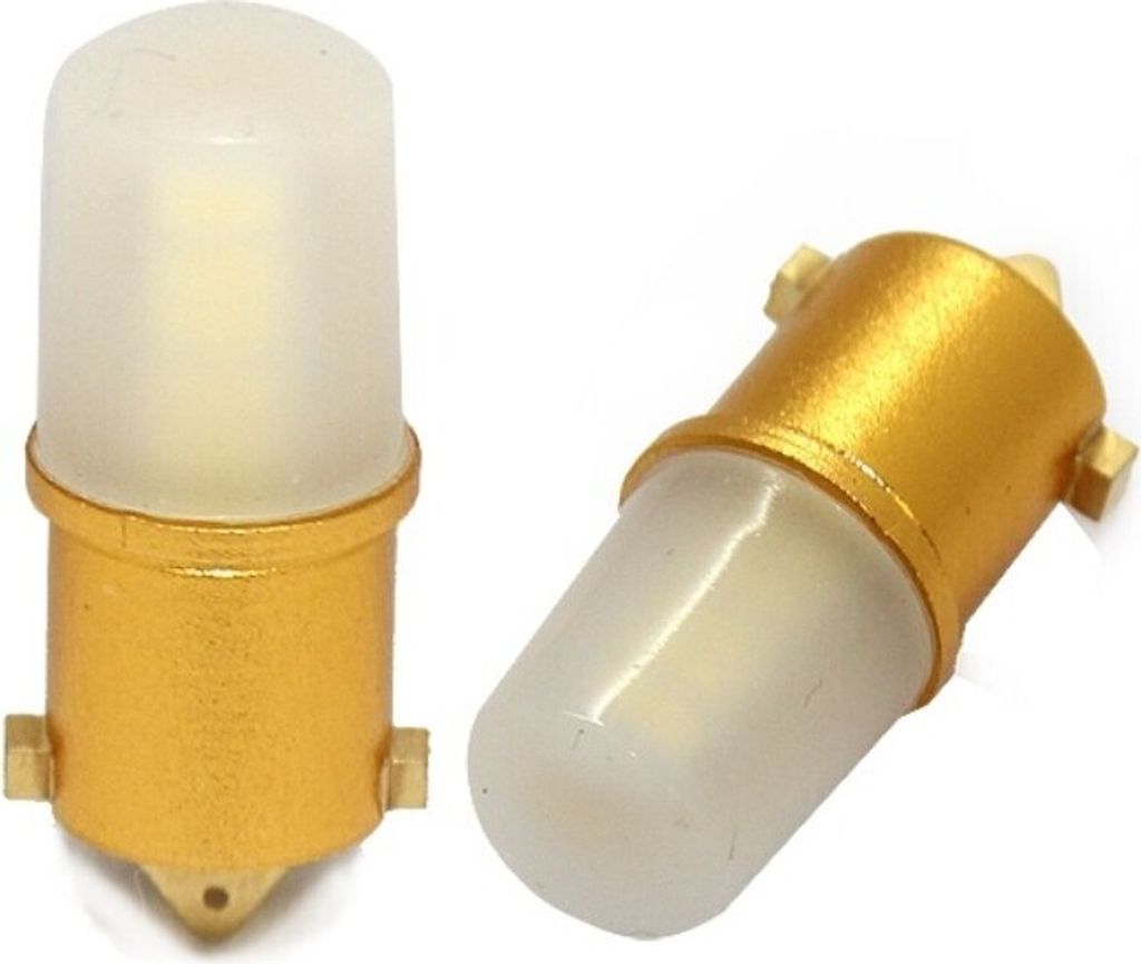 B9C360W - Auto Led Lampe, Weiss, T4W 12V (BA9S)