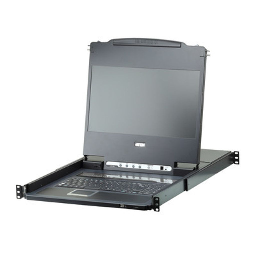 ATEN CL6708MW - 1920 x 1080 Pixel - Rack-Einbau - 1U - Schwarz