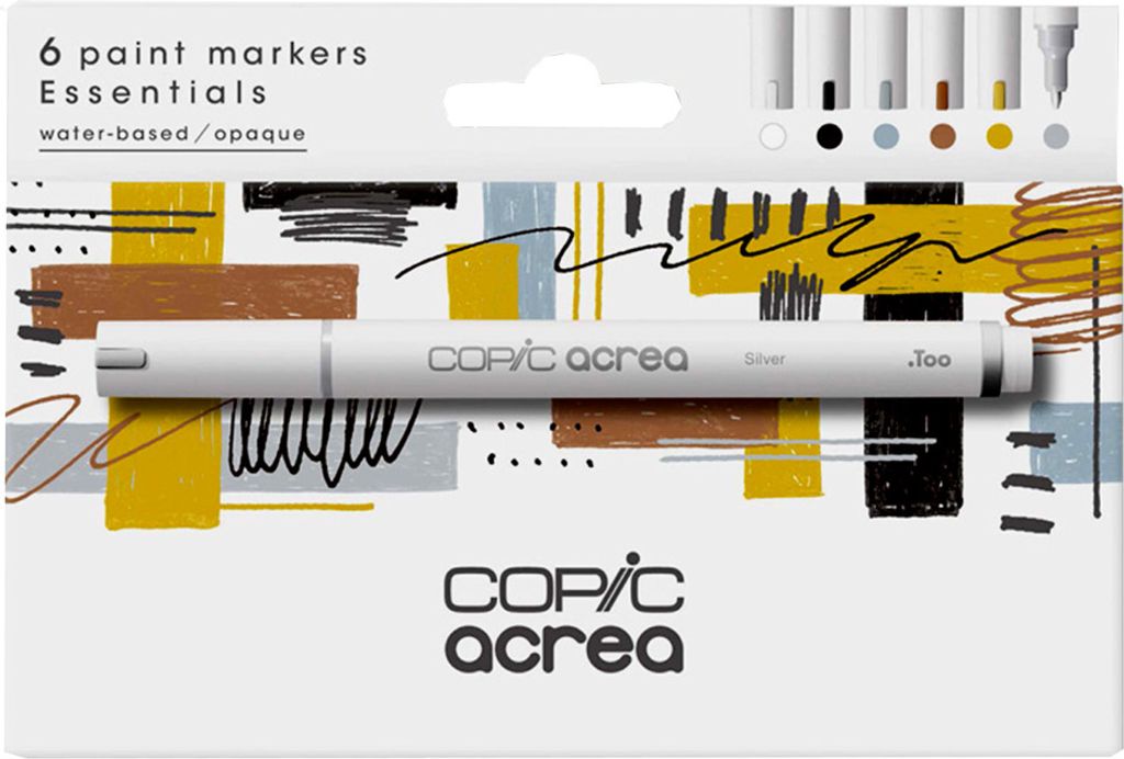 COPIC Marker acrea "Essentials" 6er Set