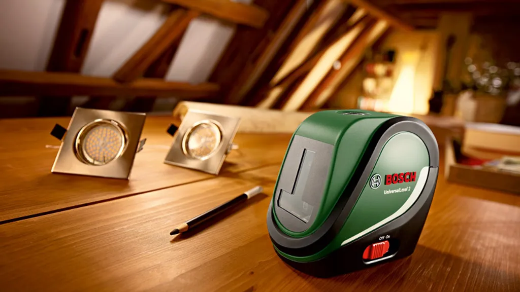 Laser lignes croisées UniversalLevel 2 idéal pour pose de carrelage