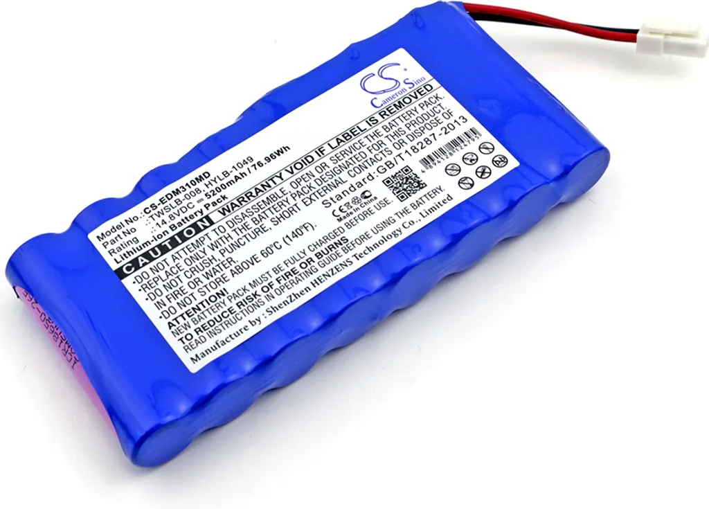 Batterie Edan M3 compatible TECHTEK remplace HYLB-1049 TWSLB-008