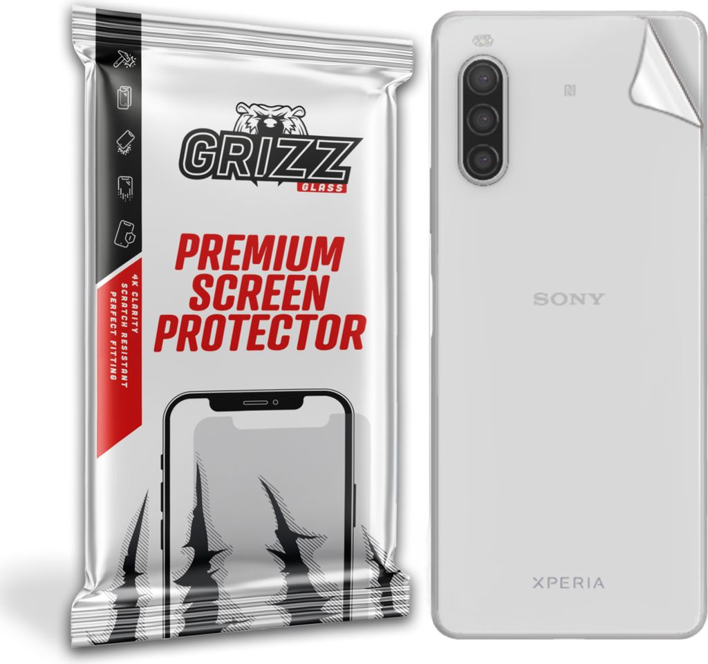 Folie auf der Rückseite GrizzGlass SatinSkin für Sony Xperia 10 III 5G