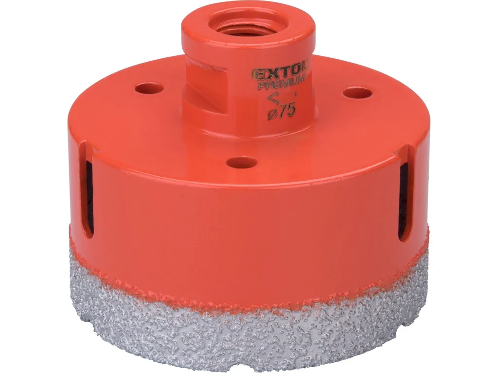 Trépan diamanté 75mm M14 pour installation de boîtiers électriques