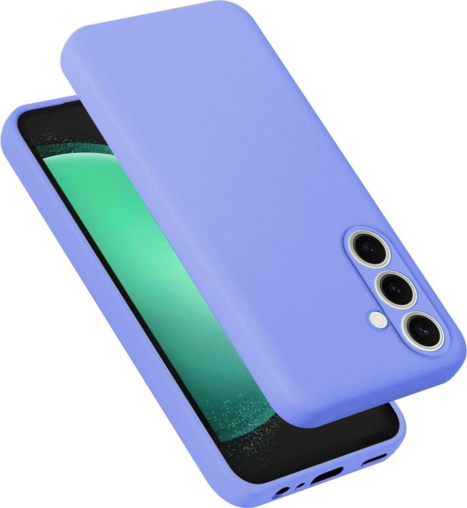 Cadorabo Hülle für Samsung Galaxy S24 FE Hülle Silikon Handyhülle Case aus flüssigem Silikon, Kratzfeste und stoßfeste Schutzhülle für Sams...