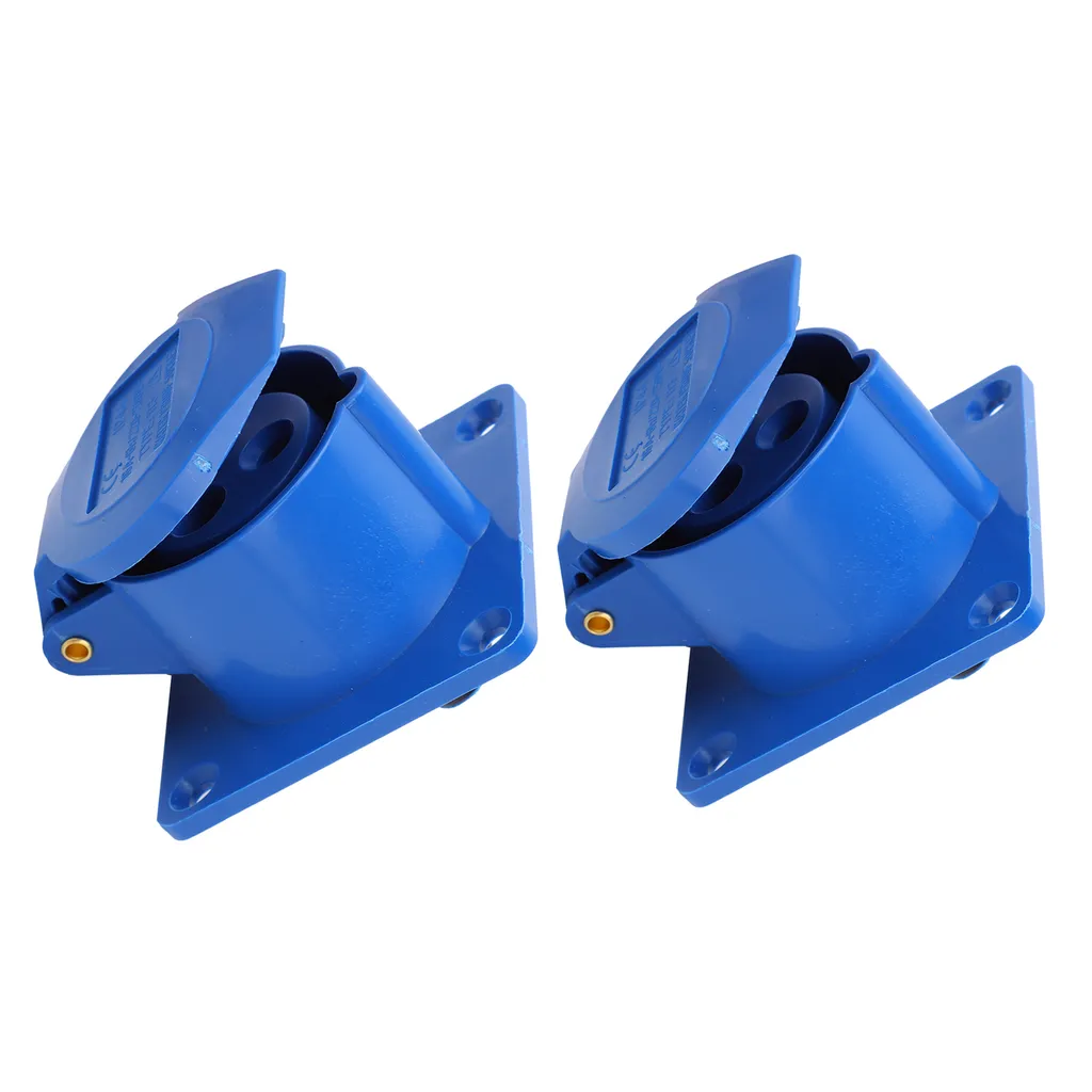 Presa di Corrente Industriale 3 Pin Monofase IP44 16A/32A Professionale