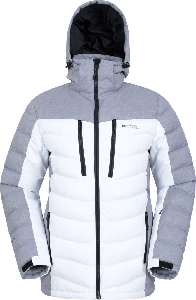 Mountain Warehouse - Herren Skijacke "Vulcan III" MW2155 (XL) (Weiß)