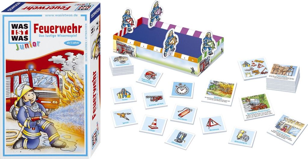 Was ist was, Feuerwehr (Kinderspiel) Produktbild 