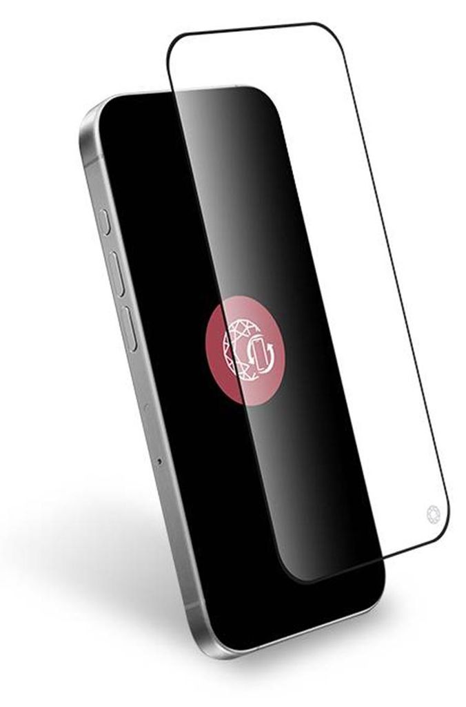 Force Glass, Bildschirmfolie für iPhone 16 Pro 2.5D organisches Glas, Transparent