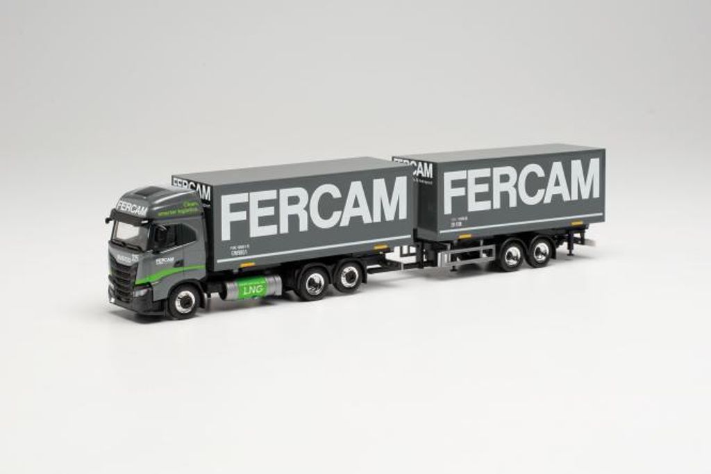 Herpa LKW Iveco S-Way LNG WKHZ Fercam 314756