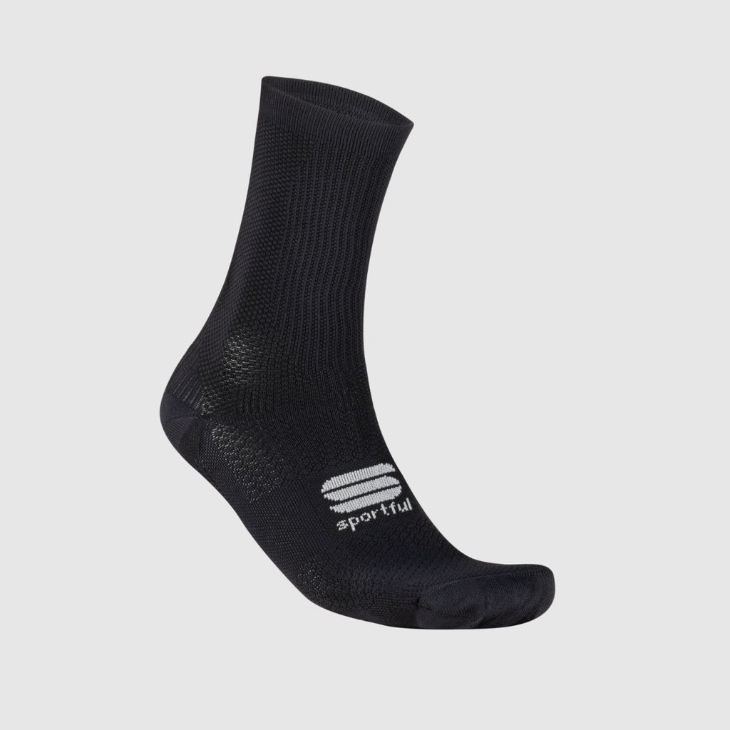 SPORTFUL Klassische Fahrradsocken - PRO - Schwarz S