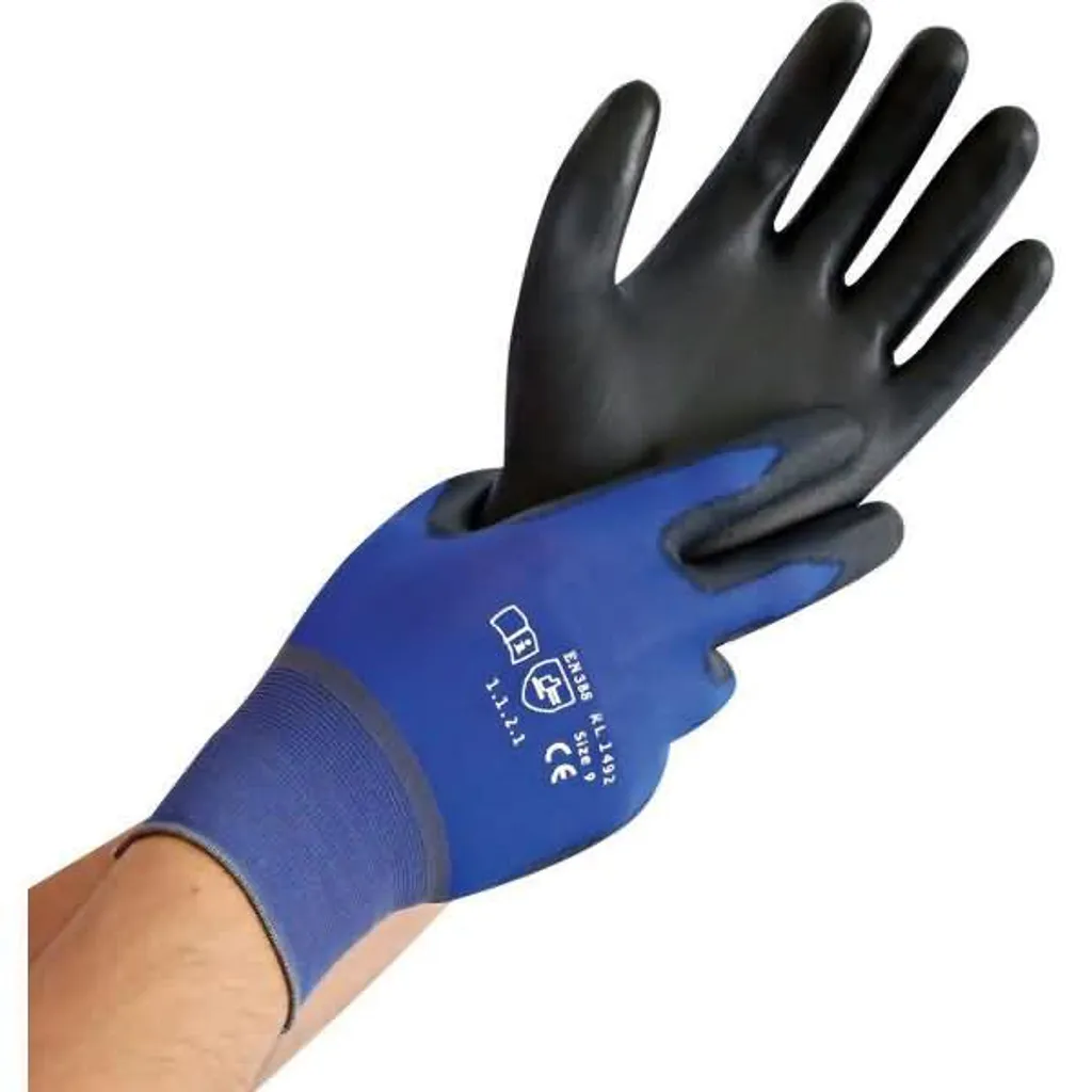 Hygostar 339330 Guanti Ultra Light Nylon PU Gr. 10/XL - Sicurezza