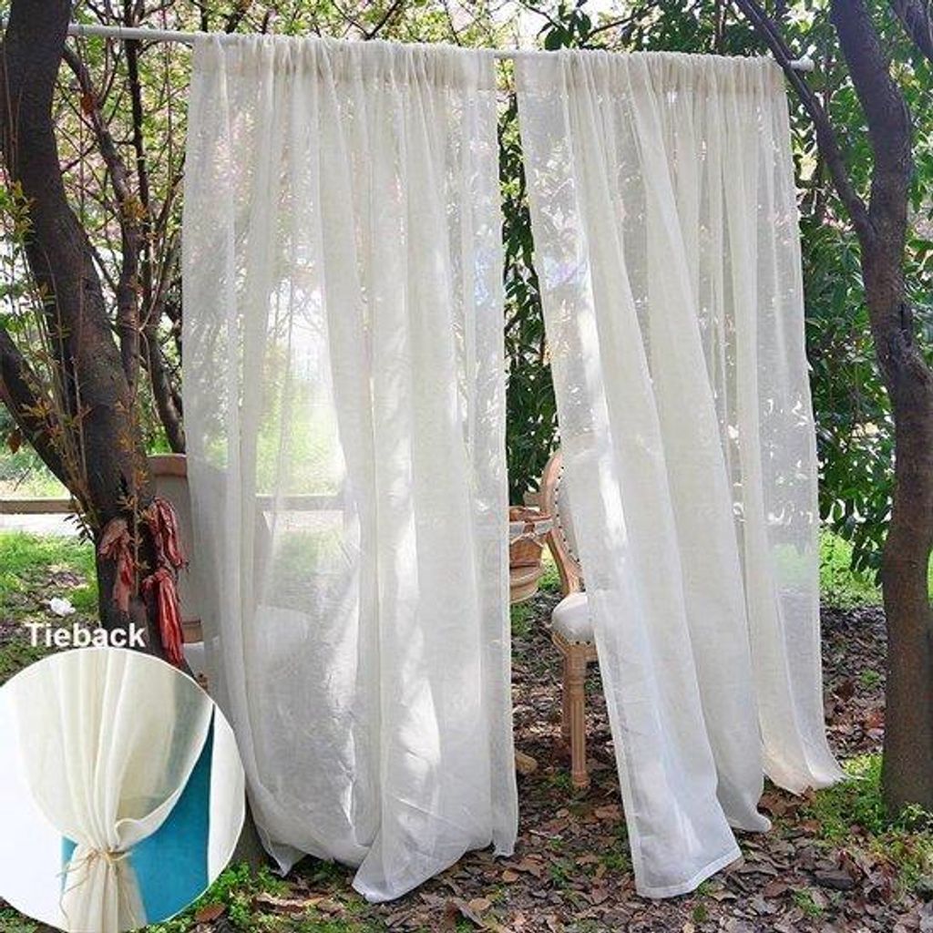 Linnen gordijnen für Wohnzimmer und Schlafzimmer