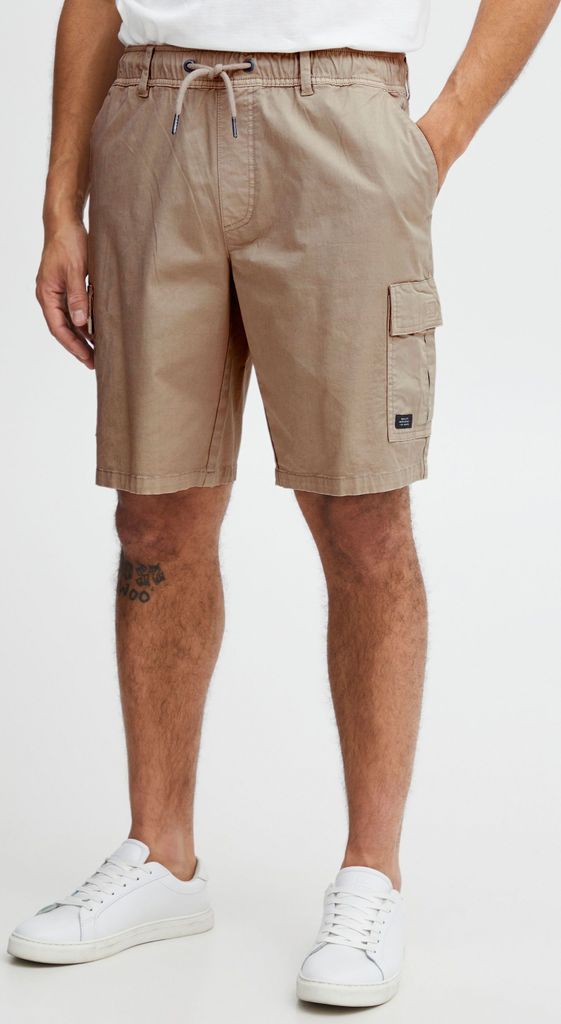 Blend 20715212 Herren Cargo Shorts Bermuda Kurze Hose Cargoshorts mit Kordeln mit Stretch Regular Fit