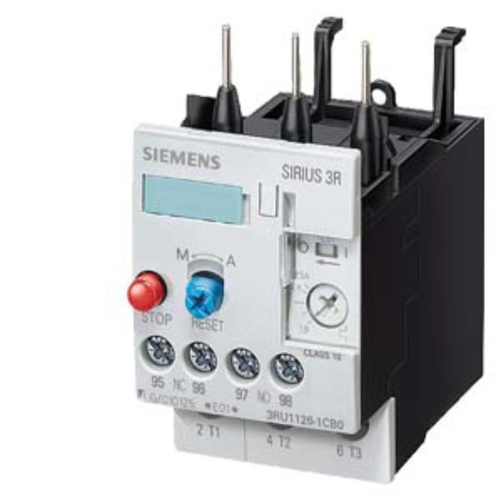 Siemens 3RU1126-1KB0-UEBERLASTRELAIS 9...12,5 A für MOTORSCHUTZ BGR S0
