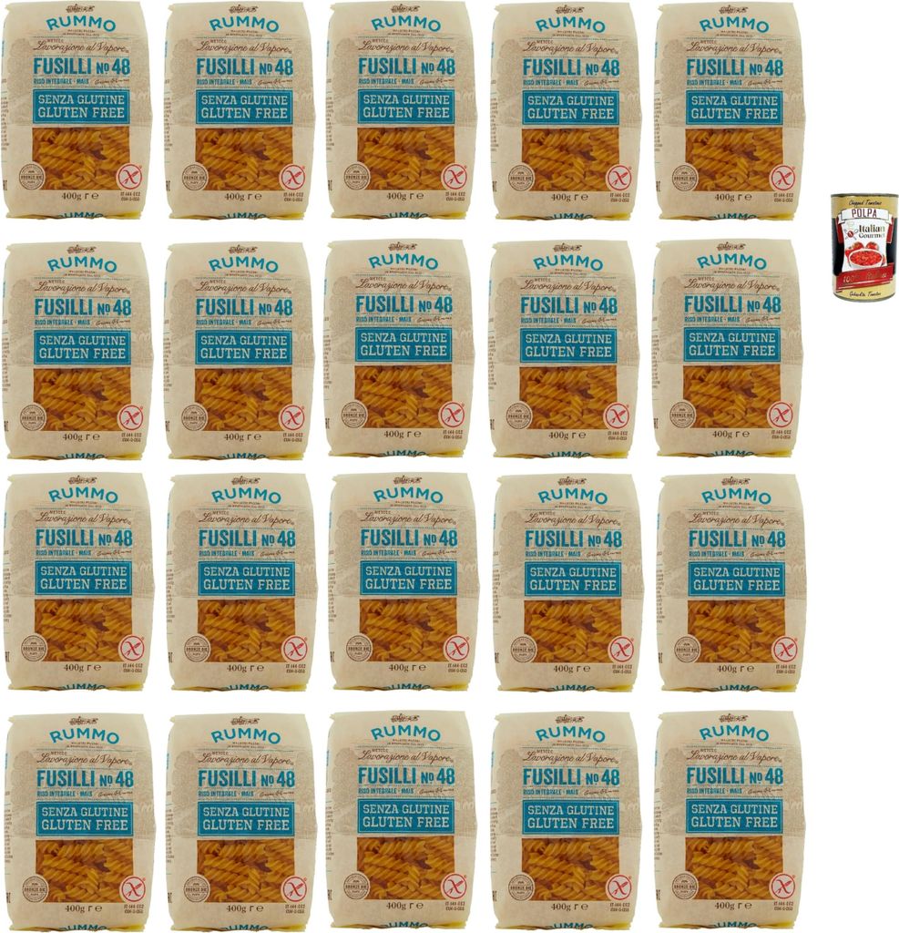 Rummo Pasta Fusilli N° 48 senza Glutine, gluten free, 100% Produktbild 