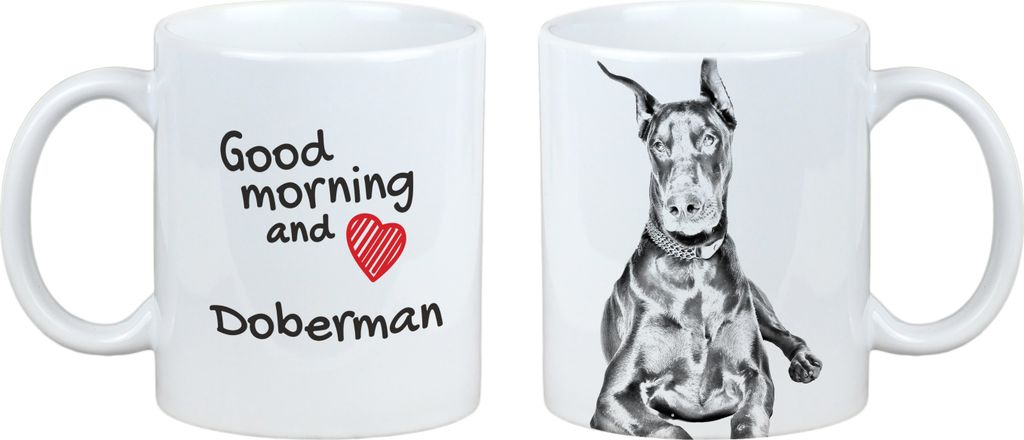 Dobermann I - Tasse mit Hund, Tasse mit Bild, personalisiertes Geschenk der Marke Art-Dog