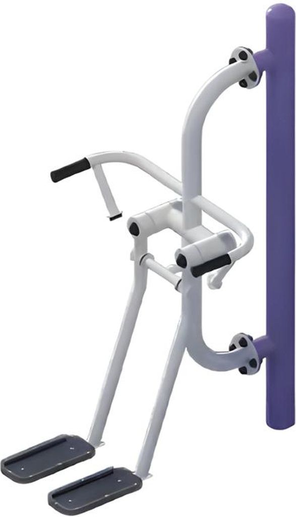 Beinbeuger Straßensportgeräte Quadrizepstrainer Wadenpresse Schrägbeinpress