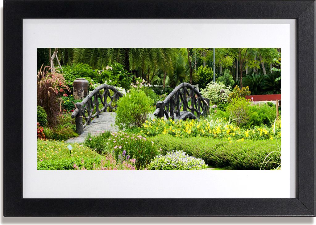 Bild 30x20 MDF-Rahmen Wandkunst Natur Botanische Produktbild 