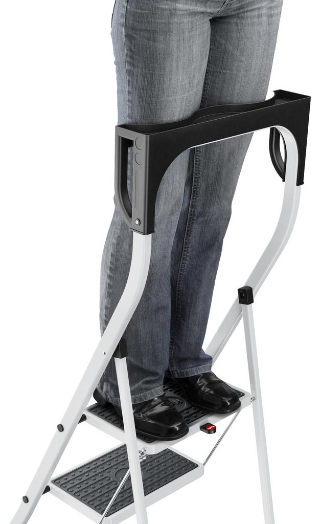 Drabina Hailo K75 ComfortLine 4343-300 3 stopnie Zdjęcie produktu 