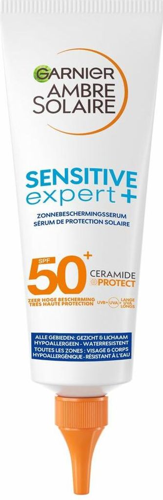 Garnier - Ambre Solaire - Sonnenschutzserum - Sensitive Expert - LSF 50+ - 125 ml - 1 Stück