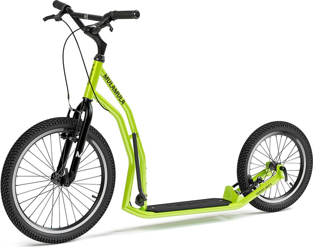 Scooter Yedoo Mula Y40 Tretroller mit Luftreifen 20/16 Grün Produktbild 