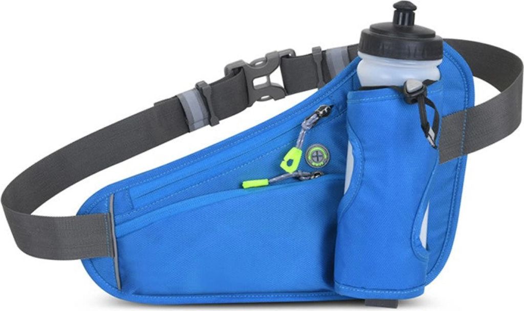Bauchtasche mit Wasserflaschenhalter – Wasserabweisende Produktbild 